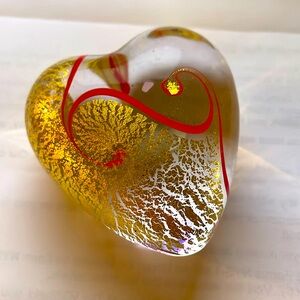 Robert Held Beautiful artful glass paperweights❣️Hand Blown made in Canada